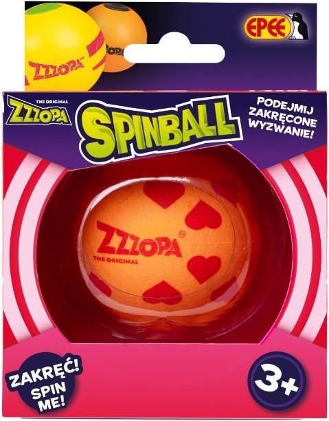 Image du produit EPEE Spinball Twisted orange fun avec un copain rouge (9.50 cm)