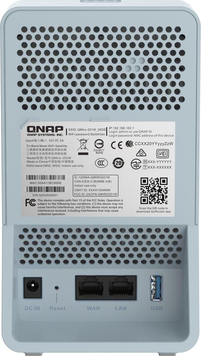 Actual product image QNAP Adapter QMiro-201W