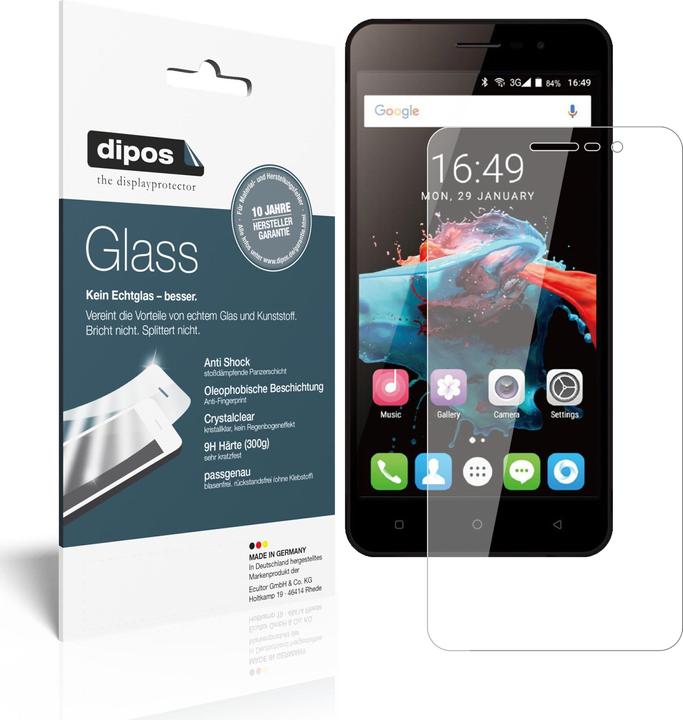 Produktbild Dipos Displayschutz Anti-Shock (2 Stück, Denver SDQ-52001G)