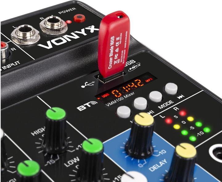 Produktbild Vonyx Mischpult VMM100 (Studio- und Livemixer)