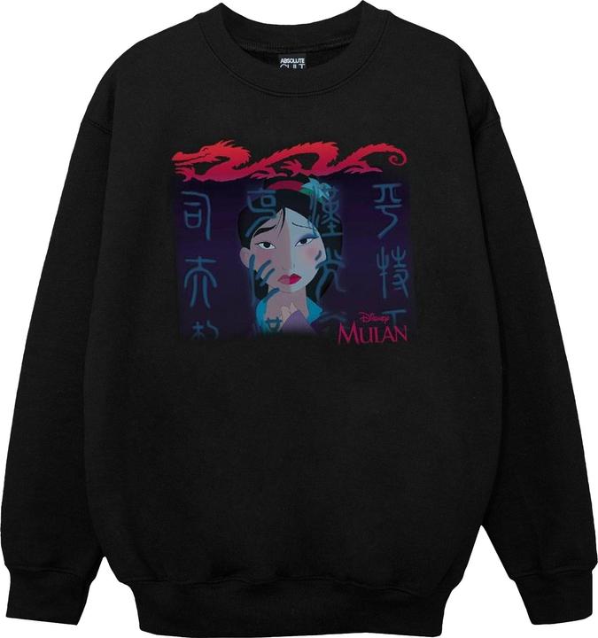 Produktbild Disney Mulan Geisha Face Sweatshirt Mädchen (152, 158)