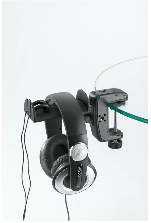 Actual product image K&M Headphone holder with table clamp 16085