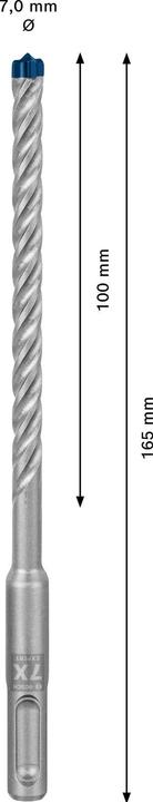 Productafbeelding Bosch Professional Zubehör Expert SDS plus-7X klopboormachine, 7 x 100 x 165 mm (7 mm)