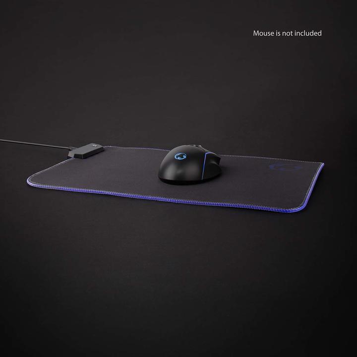 Produktbild Nedis Gaming-Mauspad | Gummi / Mikrofaser | Schwarz (XL)