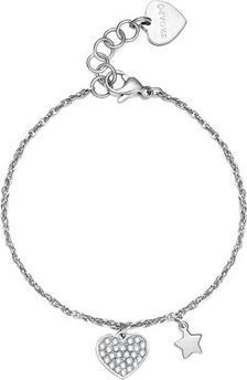 Produktbild Sagapo S'Agapo Steel Bracelet With Pendants Aurora Sar26