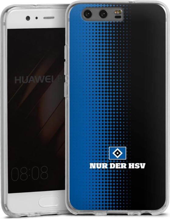 Actual product image DeinDesign Silikon Hülle für Huawei P10 Handyhülle Case Smartphone Schutzhülle HSV Logo Offizielles (Huawei P10)