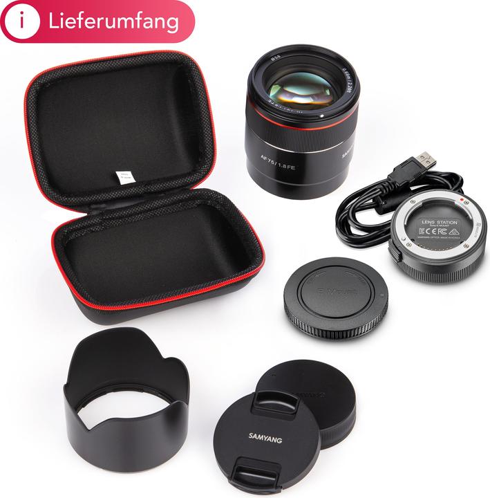 Actual product image Wiltec F1,8 (Sony E, full size, APS-C / DX)