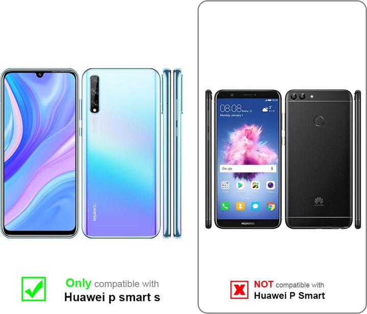 Actual product image Cadorabo TPU Ultra Slim AIR Cover (Huawei P Smart S)