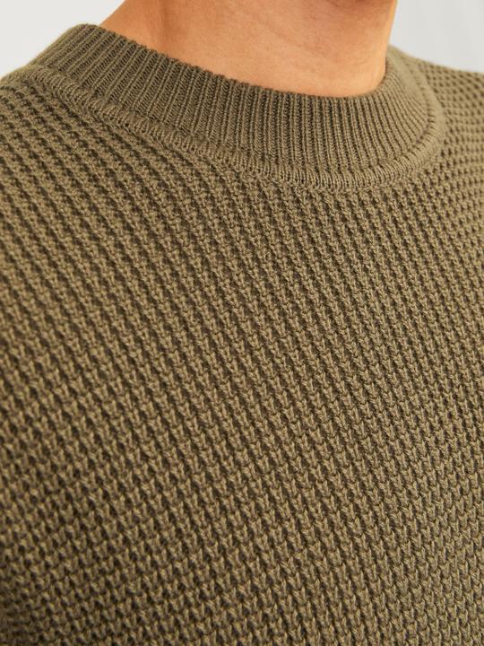 Produktbild Jack & Jones Einfarbig Strickpullover mit Rundhals Strickpullover mit Rundhals (S)