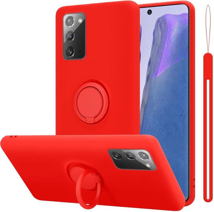 Actual product image Cadorabo TPU Liquid Ring Silicone Case Cover (Samsung Galaxy Note 20)