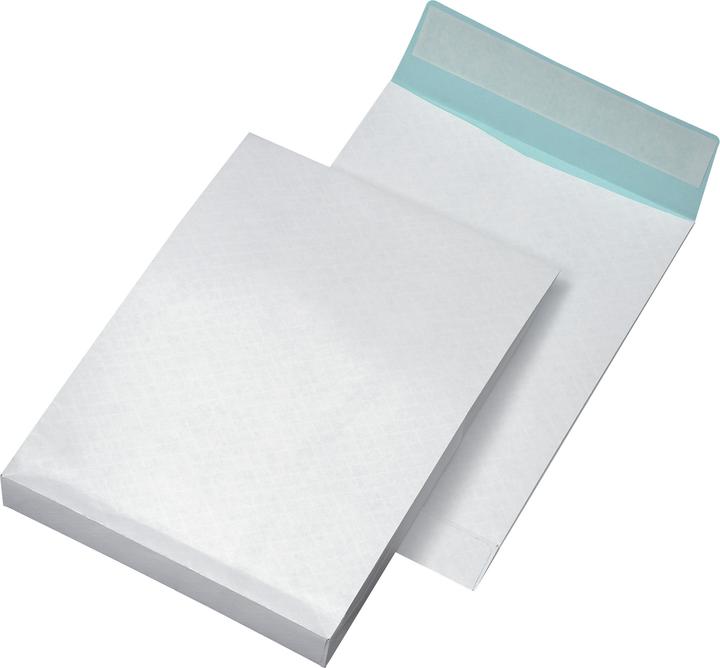 Image du produit Elepa Enveloppes d'expédition à soufflets B4, blanches sans fenêtre (100 x)
