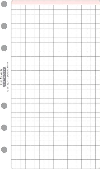Immagine prodotto Chronoplan CHRONOPLA Chrono.sheet quadrato Midi 50330Z.19 (A6, Tedesco)