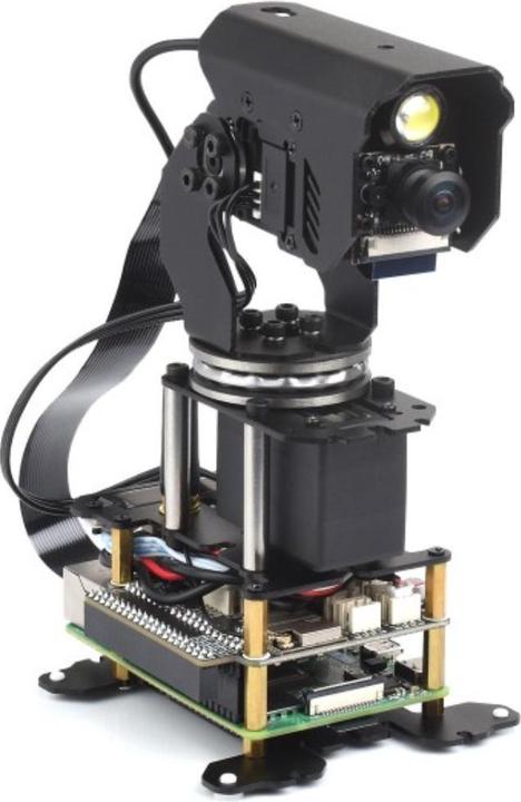 WaveShare 360° omnidirectional pan-tilt camera module for Raspberry Pi
