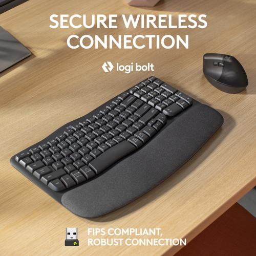 Image du produit Logitech Clés d'onde pour les entreprises (ING. Int., Sans fil)