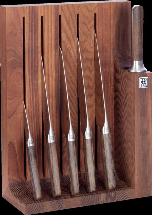Immagine prodotto Zwilling Twin 1731 ceppo di coltelli 7 pezzi marrone, frassino
