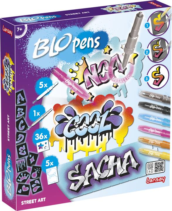 Actual product image Blopens Graffiti Spray Pen Set