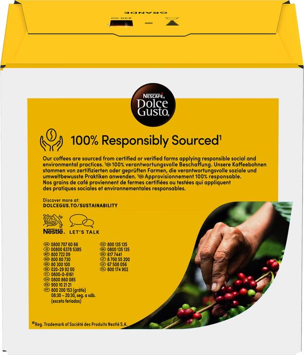 Produktbild Nescafé Dolce Gusto Grande (16 x Port.)