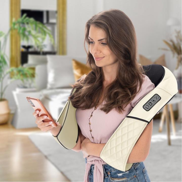 Actual product image Fitleap Nackenmassagegerät, Shiatsu Massagegerät für Muskelschmerzlinderung