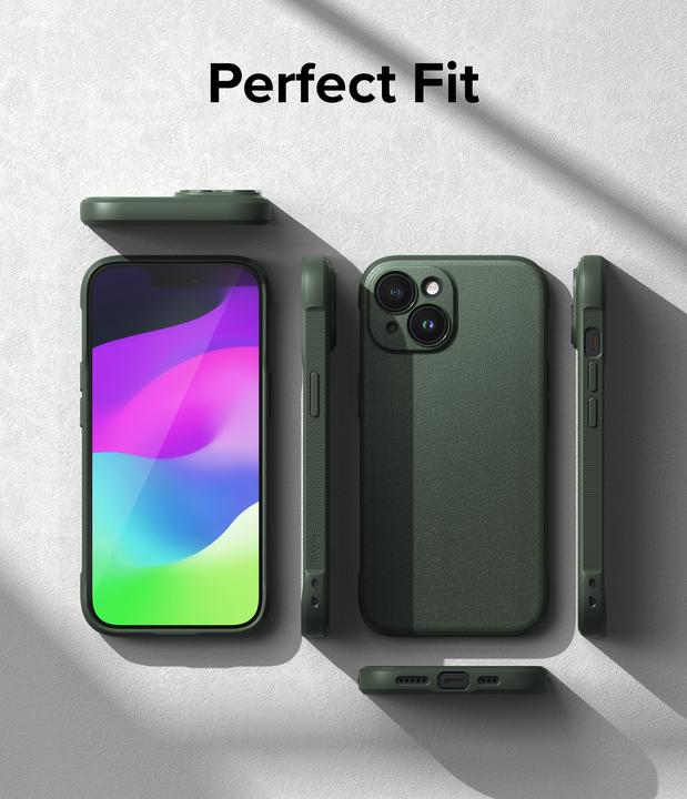 Produktbild Ringke Case for iPhone 15 ONYX DARK GREEN (Apple iPhone 15)