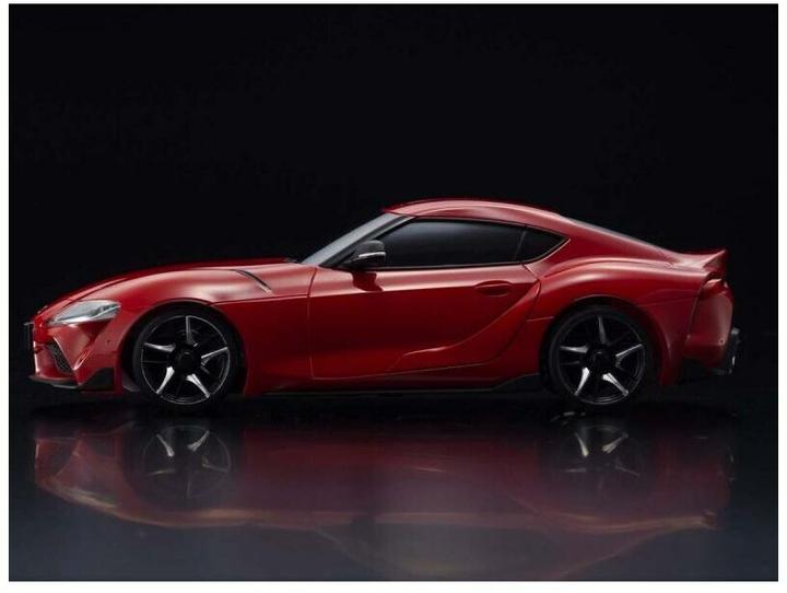 Immagine prodotto Kyosho Mini-Z MA-020 Toyota GR Supra A90, rosso AWD, 1:27, pronto all'uso (RTR pronto all'uso)