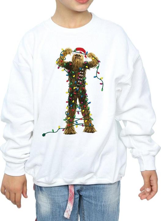Image du produit Star Wars - Sweat CHEWBACCA CHRISTMAS LIGHTS - Fille (140, 146)