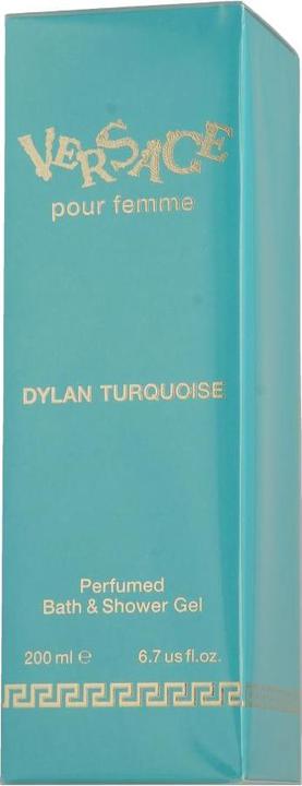 Immagine prodotto Versace Tubo di gel da bagno e doccia profumato Dylan Turquoise (200 ml)
