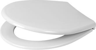Produktbild Plieger Economy Toiletbril Wc Bril Wit Wc Brillen met Deksel RVS Bevestiging