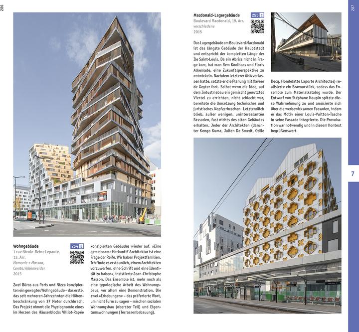 Actual product image Architekturführer Paris (German, Jean-Philippe Hugron, 2024)