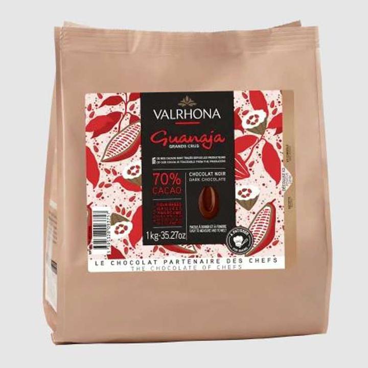 Actual product image Valrhona Guanaja beans 70% (1kg) (1 x)
