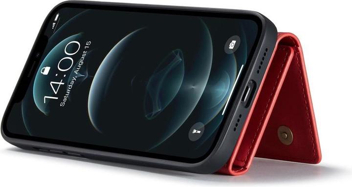 Produktbild Cover-Discount iPhone 13 mini - Hülle mit Kreditkarten Etui rot (Apple iPhone 13 mini)