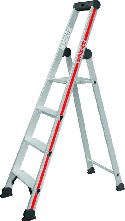Produktbild Hymer-Leitern Stufenstehleiter mit Plattform 4126 (Stehleiter, 164 cm)