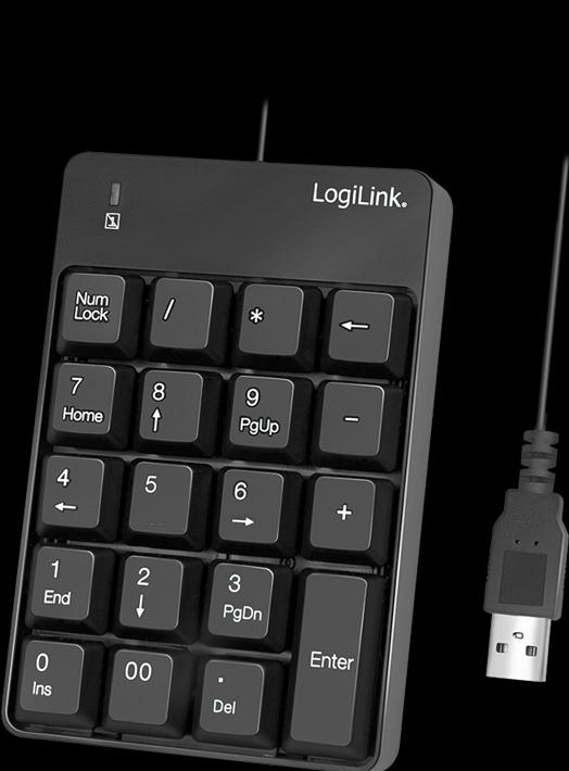 Actual product image LogiLink ID0184 (Numeric keypad, Cable)
