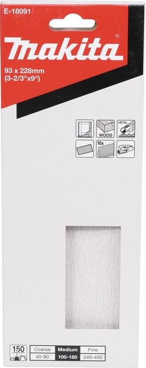 Produktbild Makita Schleifpapier 228x93 mm (150)