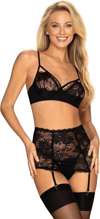 Actual product image Obsessive Peonesia 3-pcs set black L/XL (XL)