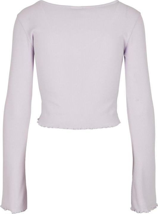 Actual product image Urban Classics Ladies Cropped Rib Cardigan (5XL)