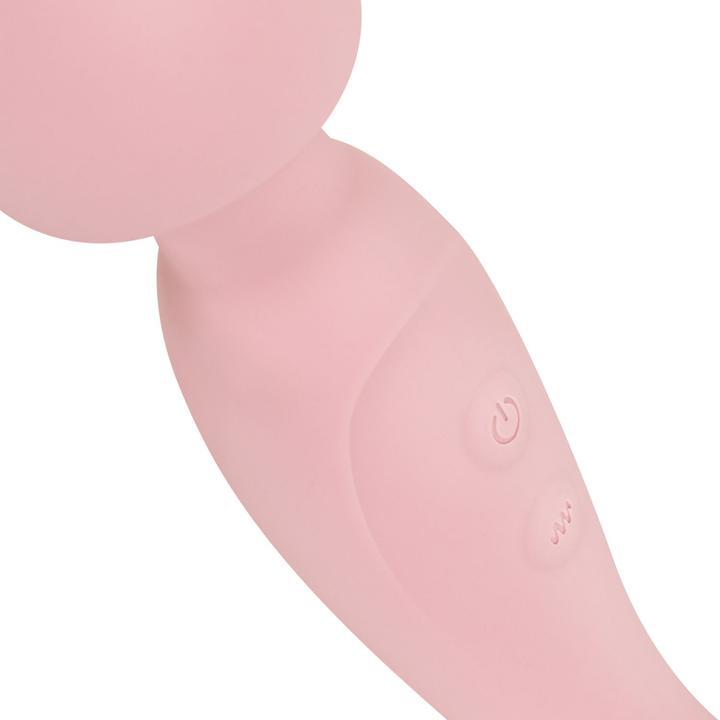 Actual product image Good Vibes Only - Simi - Double Sided Wand Vibrator - Pink