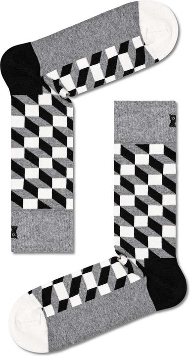 Actual product image Happy Socks Classic Black & White (pack of 4, 36 - 40)