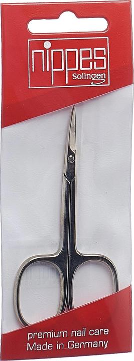 Nippes Hautschere spitz, vernickelt