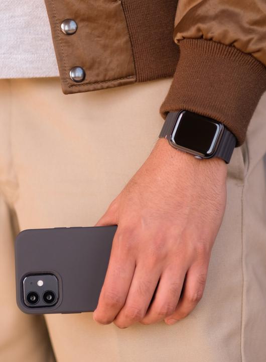 Produktbild Cyberport Silicon Magnetic Traction Strap 42/44mm (44 mm, 42 mm, Silikon, Apple Watch)