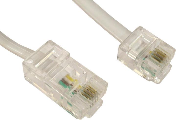 Cables Direct CDL 2m RJ11 to RJ45 Cable - White