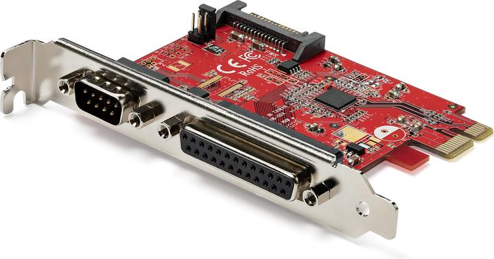Actual product image StarTech PCIe card with serial and parallel interface - PCI Express combo adapters