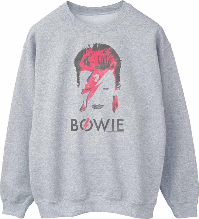 Produktbild David Bowie Aladdin Sane Distressed Sweatshirt (L)