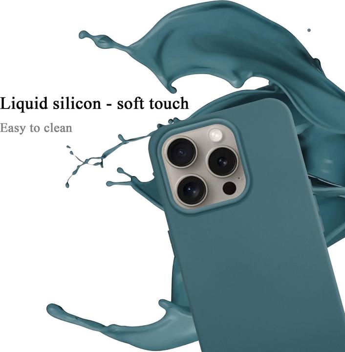 Image du produit Cadorabo Coque pour Apple iPhone 16 PRO MAX TPU Liquid Silicone Case (Apple iPhone 16 Pro Max)