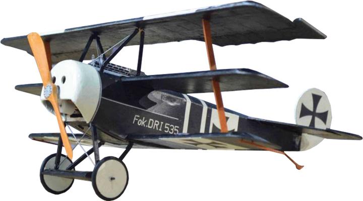 Actual product image Pichler Fokker DR. 1 350mm triplane kit (Multi motor)