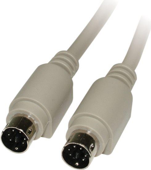 Actual product image Roline PS/2 Cable Male - Male (6 m, PS/2)