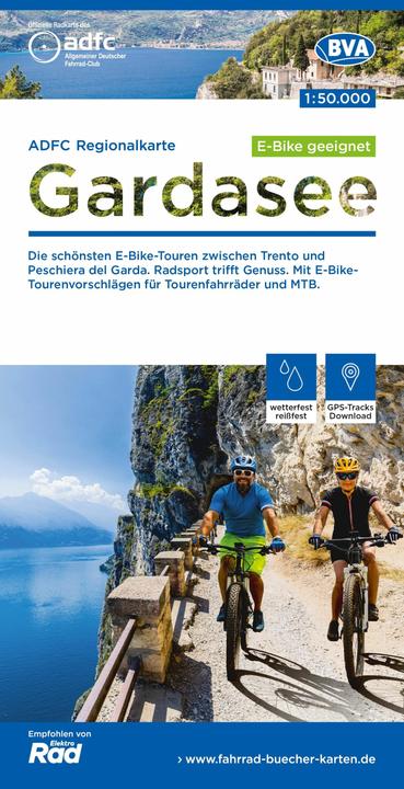 Produktbild ADFC-Regionalkarte Gardasee, 1:50.000
