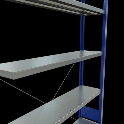 Immagine prodotto Schulte Lagertechnik Sistema di alloggiamento MULTIplus250 senza bulloni e con staffa a croce