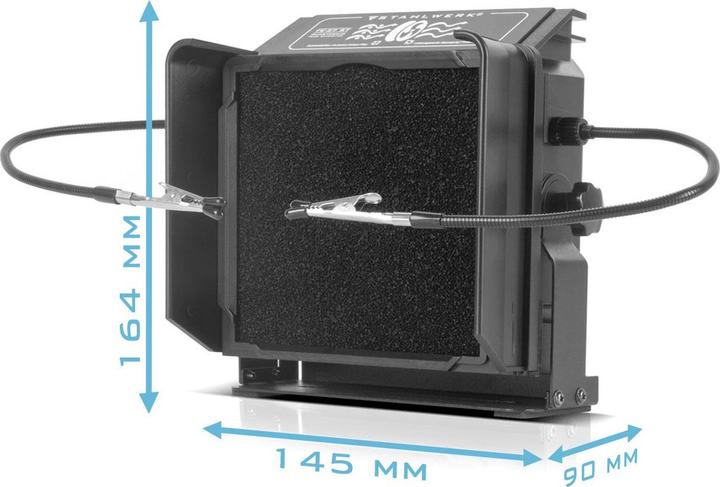 Actual product image Stahlwerk FE-27 ST solder extraction unit with 2-filter fume extractor / fume extraction system (Activated carbon filter)