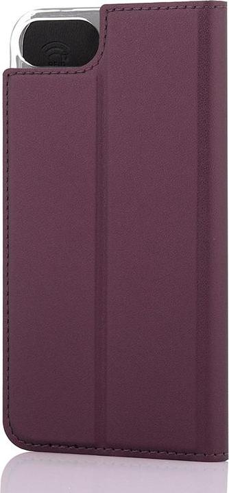 Actual product image Wave BookCase suojakotelo, iPhone 7 / 8 / SE, Smoky Sangria (Apple iPhone SE (3rd Gen))