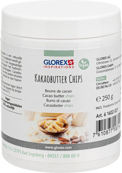 Actual product image Glorex Cosmetic Butter Cocoa Chips 100 g (Body butter)